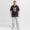 Zennovawear Ken Riley Cincinnati Bengals Retired Player Game Jersey - Black