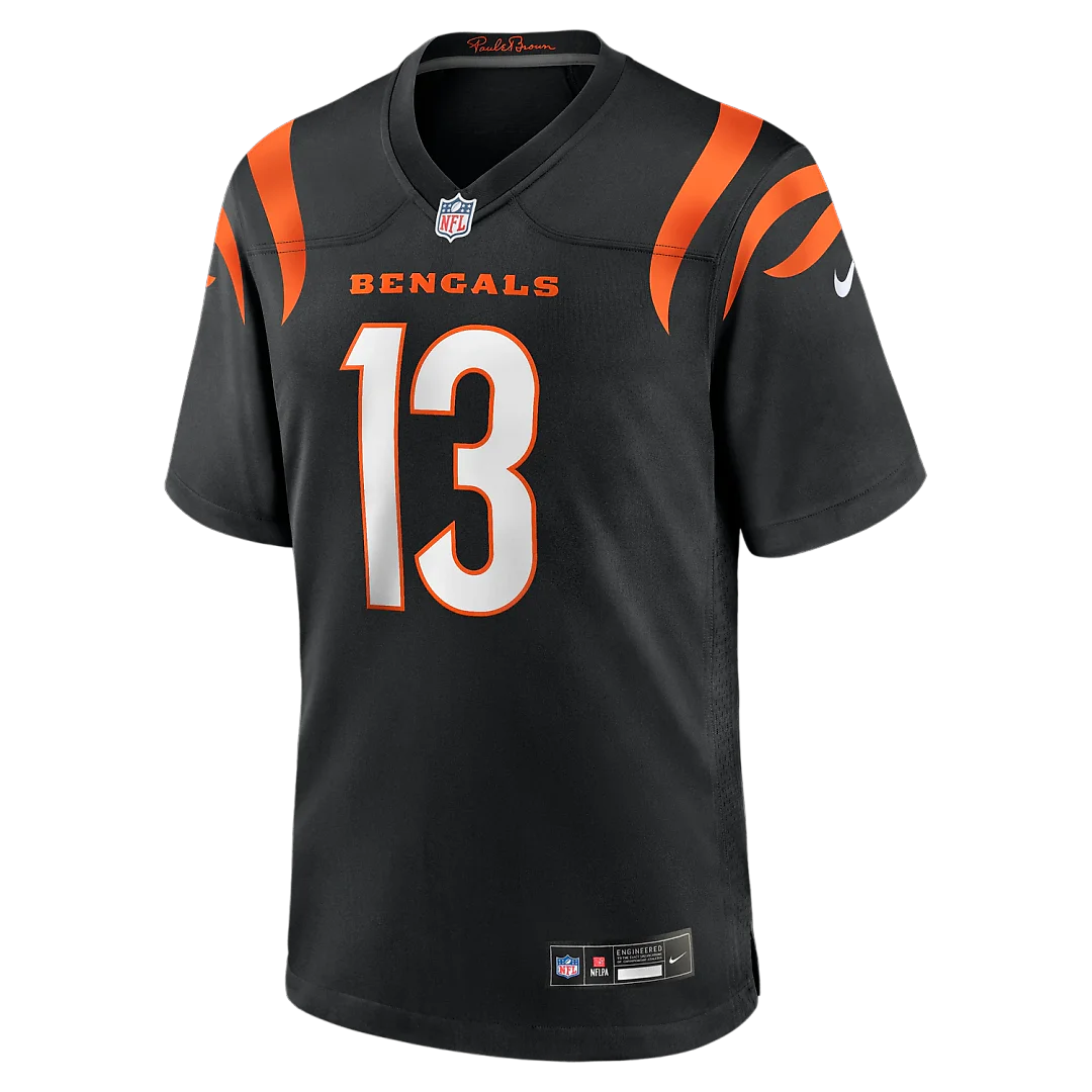 Zennovawear Ken Riley Cincinnati Bengals Retired Player Game Jersey - Black