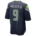 Zennovawear Kenneth Walker III Seattle Seahawks Super Bowl LX Patch Game Jersey - College Navy