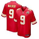Zennovawear Kenneth Walker III Kansas City Chiefs Game Jersey - Red