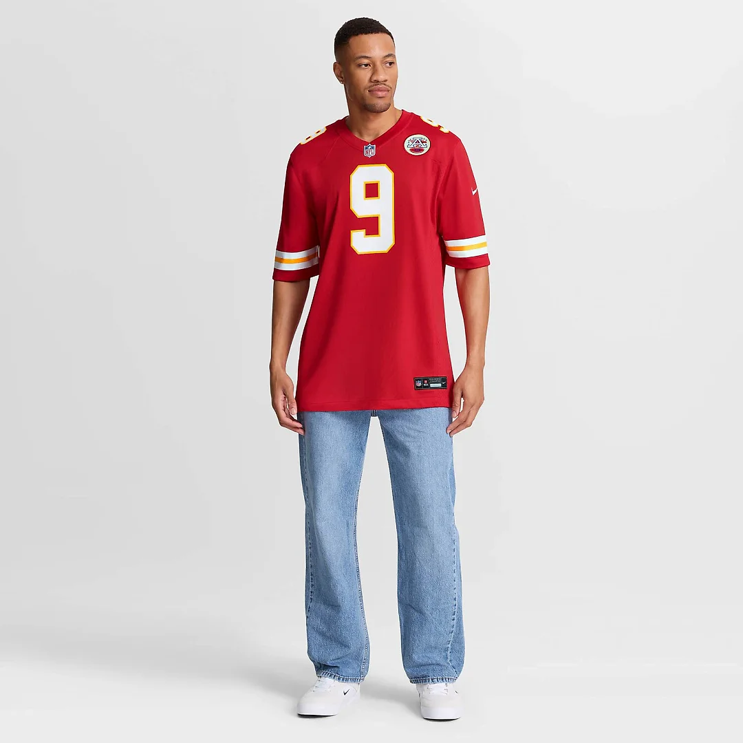 Zennovawear Kenneth Walker III Kansas City Chiefs Game Jersey - Red
