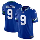 Zennovawear Kenneth Walker III Seattle Seahawks Vapor FUSE. Limited Jersey - Royal