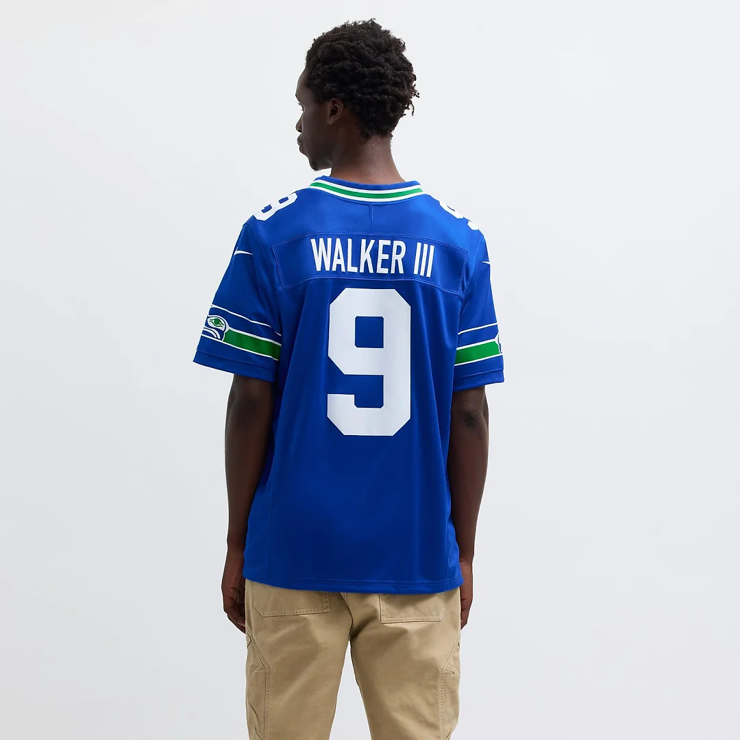 Zennovawear Kenneth Walker III Seattle Seahawks Vapor FUSE. Limited Jersey - Royal