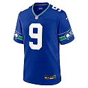 Zennovawear Kenneth Walker III Seattle Seahawks Throwback Player Game Jersey - Royal