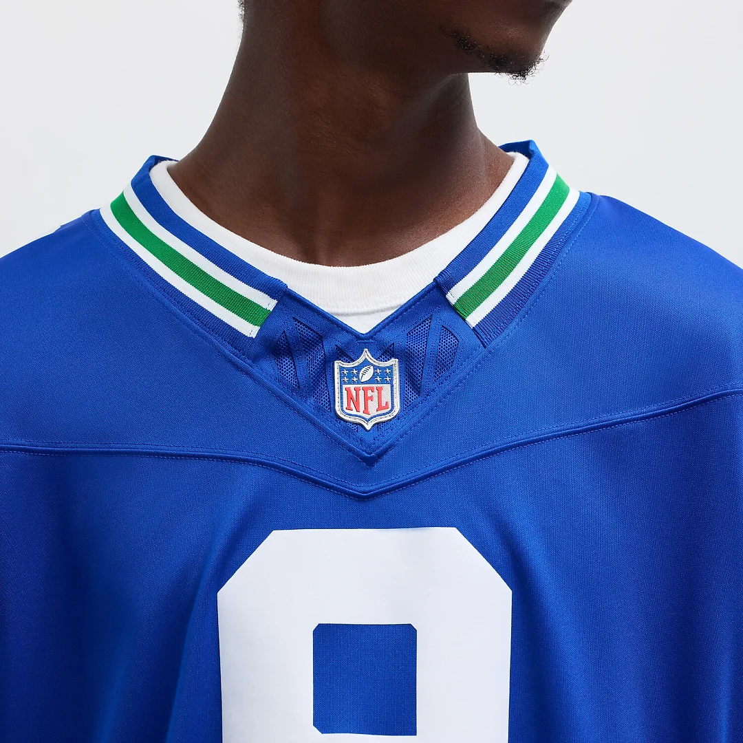 Zennovawear Kenneth Walker III Seattle Seahawks Vapor FUSE. Limited Jersey - Royal