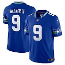 Zennovawear Kenneth Walker III Seattle Seahawks Vapor FUSE. Limited Jersey - Royal
