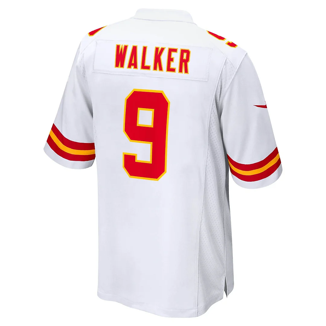 Zennovawear Kenneth Walker III Kansas City Chiefs Game Jersey - White