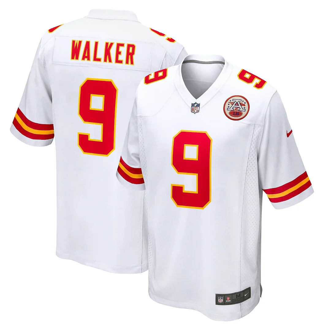 Zennovawear Kenneth Walker III Kansas City Chiefs Game Jersey - White