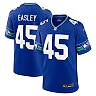 Zennovawear Kenny Easley Seattle Seahawks Retired Player Alternate Game Jersey - Royal