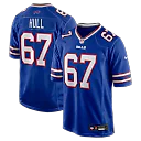 Zennovawear Kent Hull Buffalo Bills Game Retired Player Jersey - Royal