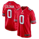 Zennovawear Keon Coleman Buffalo Bills Alternate Game Jersey - Red