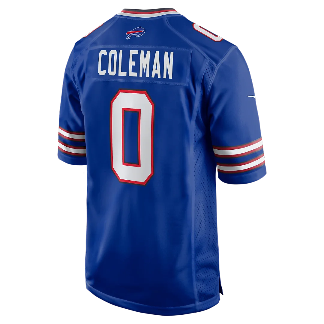 Zennovawear Keon Coleman Buffalo Bills Player Game Jersey - Royal