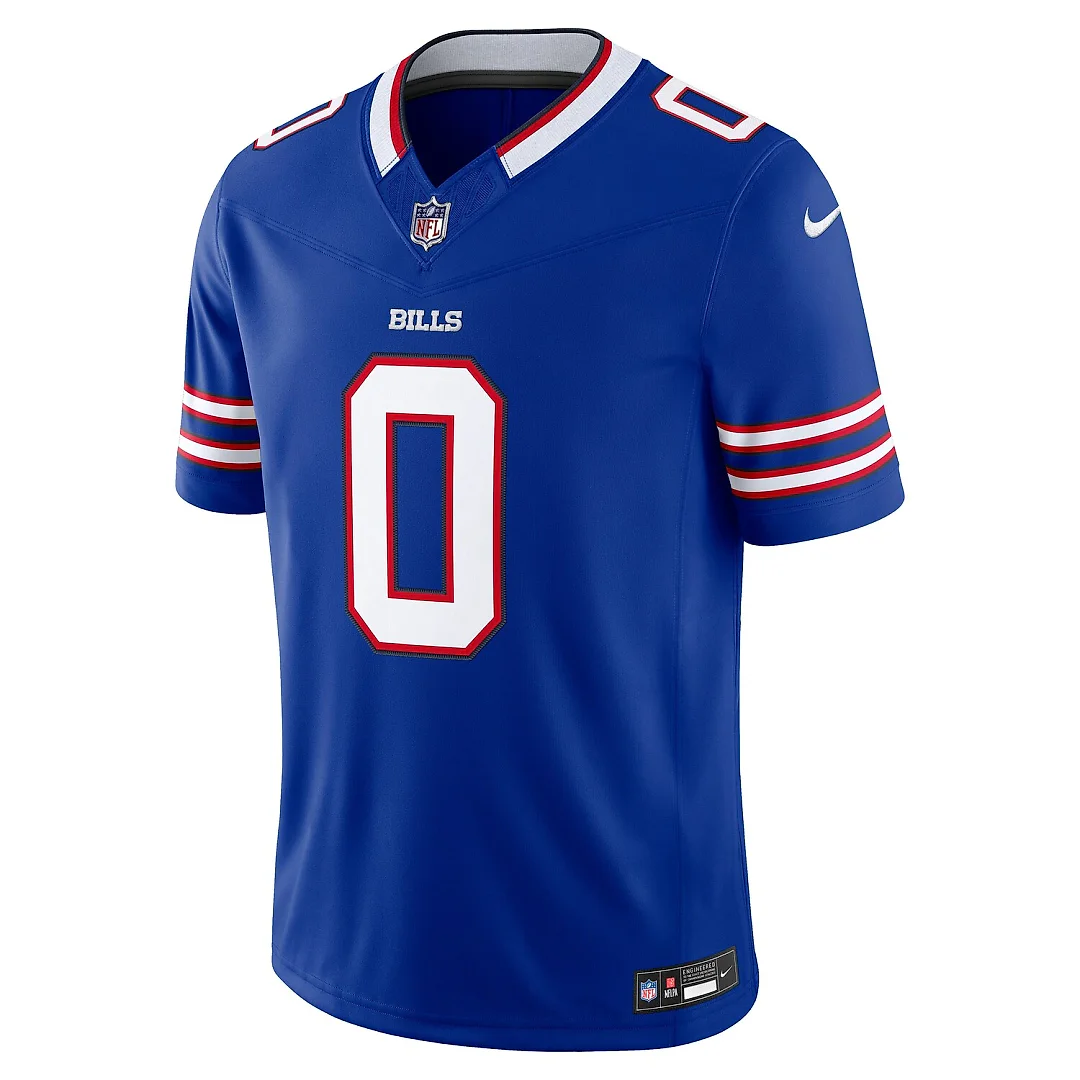 Zennovawear Keon Coleman Buffalo Bills Team Vapor FUSE. Stitched Limited Jersey - Royal
