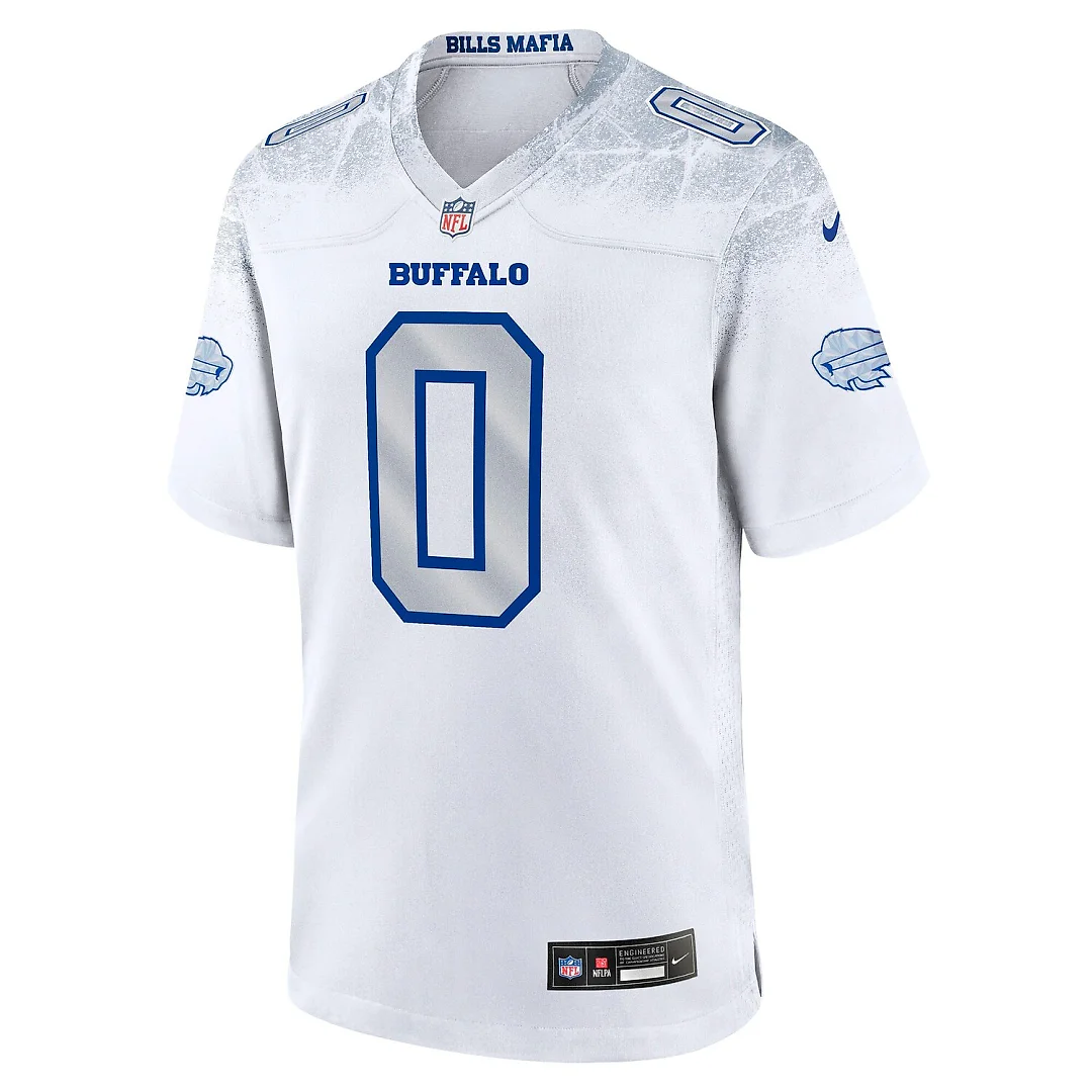 Zennovawear Keon Coleman Buffalo Bills 2025 Rivalries Collection Game Jersey - White