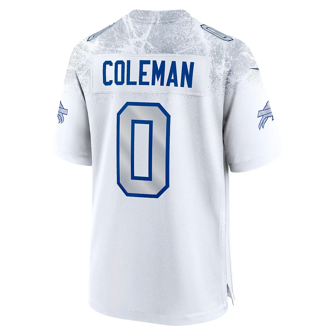 Zennovawear Keon Coleman Buffalo Bills 2025 Rivalries Collection Game Jersey - White