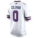 Zennovawear Keon Coleman Buffalo Bills Game Jersey - White