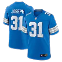 Zennovawear Kerby Joseph Detroit Lions Team Game Jersey - Blue