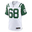 Zennovawear Kevin Mawae New York Jets Retired Player Alternate Game Jersey - White