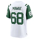 Zennovawear Kevin Mawae New York Jets Retired Player Alternate Game Jersey - White