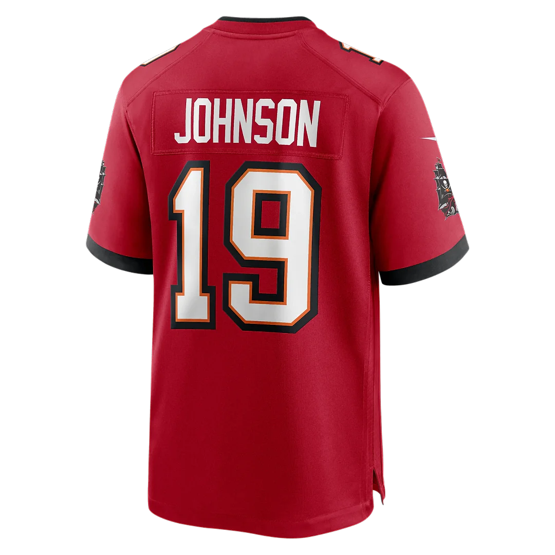 Zennovawear Keyshawn Johnson Tampa Bay Buccaneers Game Retired Player Jersey - Red