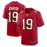 Zennovawear Keyshawn Johnson Tampa Bay Buccaneers Game Retired Player Jersey - Red