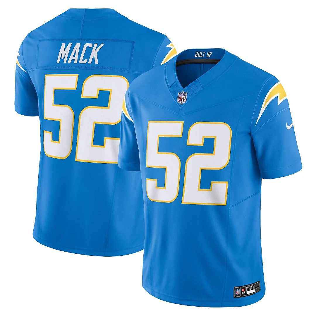 Zennovawear Khalil Mack Los Angeles Chargers Vapor FUSE. Limited Jersey - Powder Blue