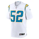 Zennovawear Khalil Mack Los Angeles Chargers Game Jersey - White
