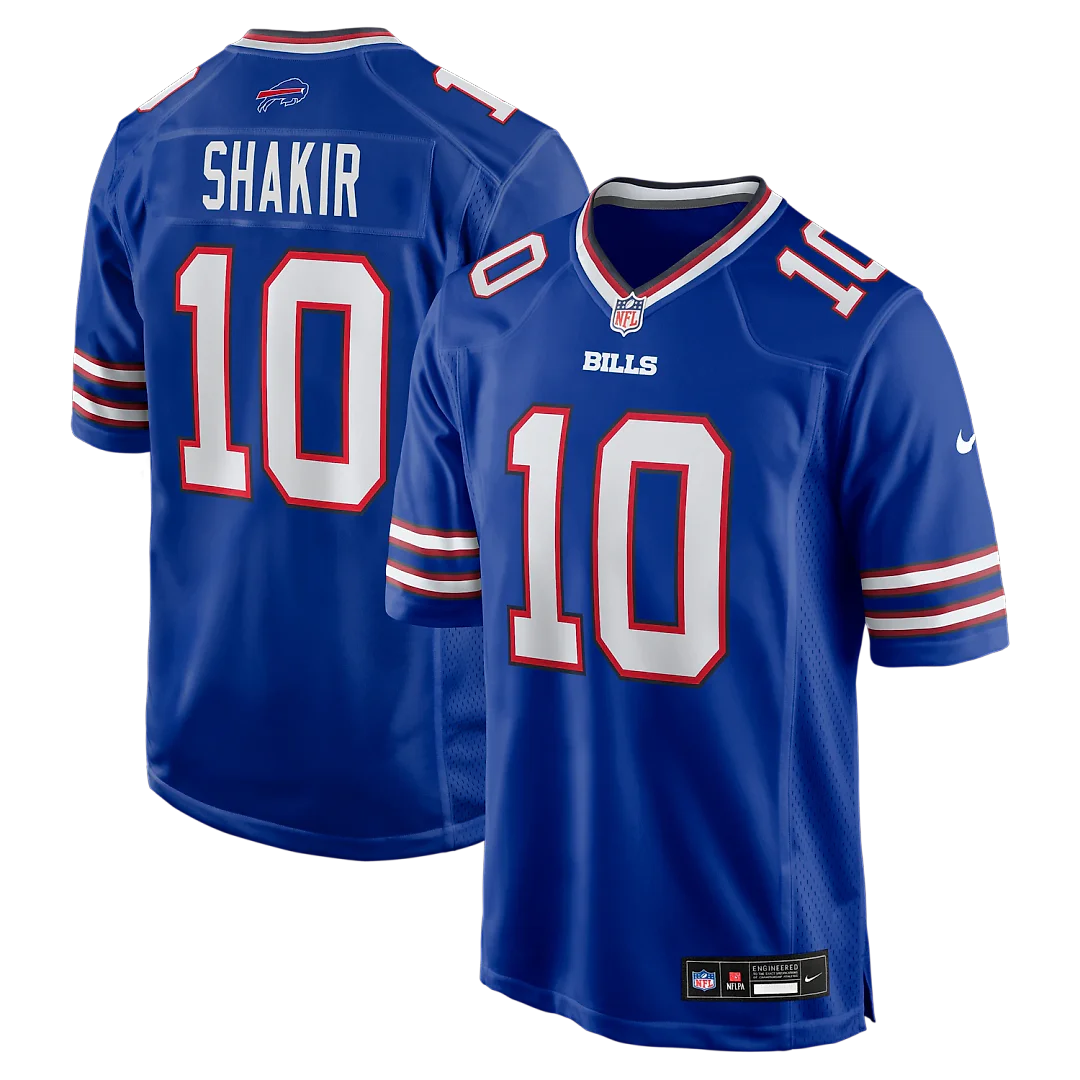 Zennovawear Khalil Shakir Buffalo Bills Game Jersey - Royal
