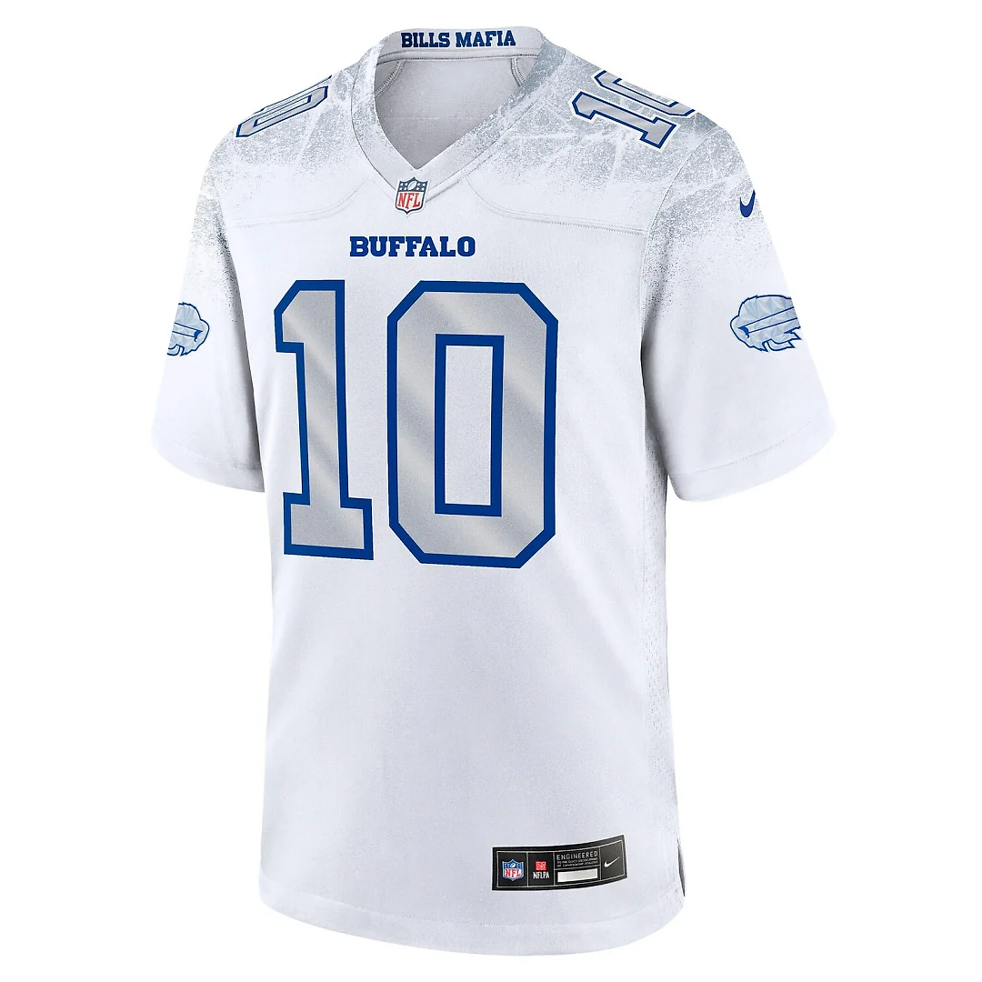 Zennovawear Khalil Shakir Buffalo Bills 2025 Rivalries Collection Game Jersey - White