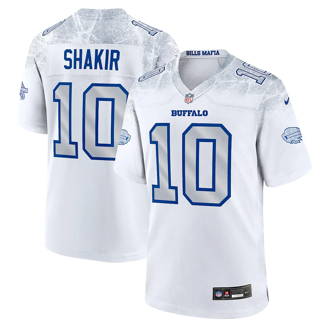 Zennovawear Khalil Shakir Buffalo Bills 2025 Rivalries Collection Game Jersey - White