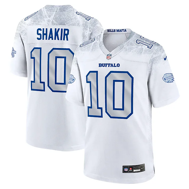 Zennovawear Khalil Shakir Buffalo Bills 2025 Rivalries Collection Game Jersey - White