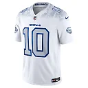 Zennovawear Khalil Shakir Buffalo Bills 2025 Rivalries Collection Stitched Limited Jersey - White