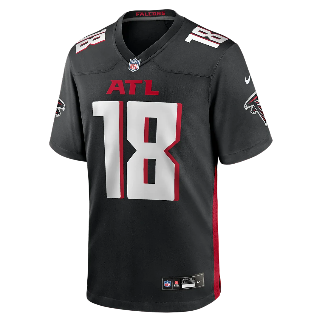 Zennovawear Kirk Cousins Atlanta Falcons Game Player Jersey - Black