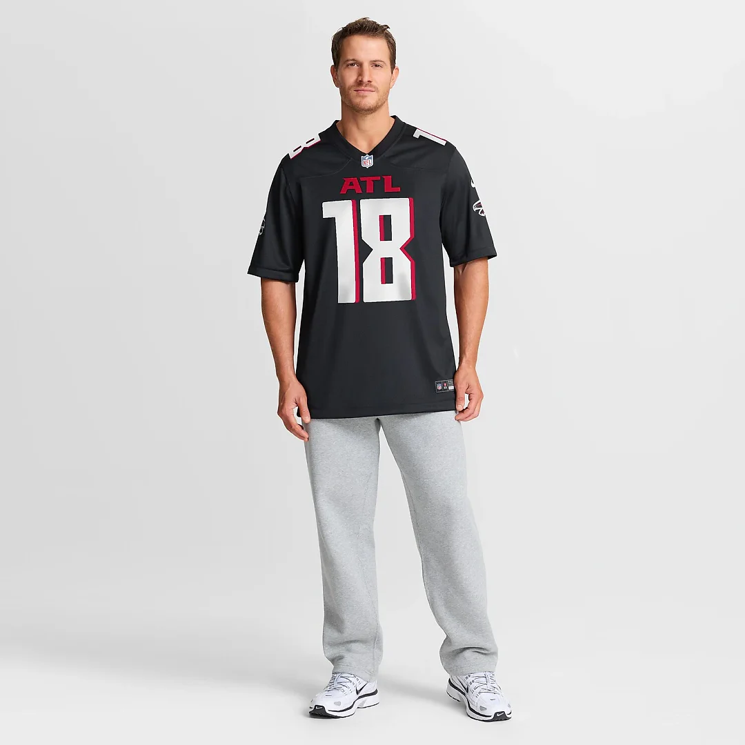 Zennovawear Kirk Cousins Atlanta Falcons Game Player Jersey - Black