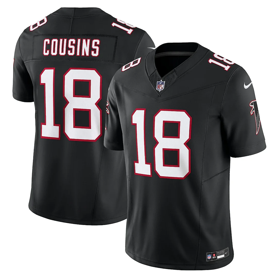 Zennovawear Kirk Cousins Atlanta Falcons Vapor FUSE. Limited Jersey - Black