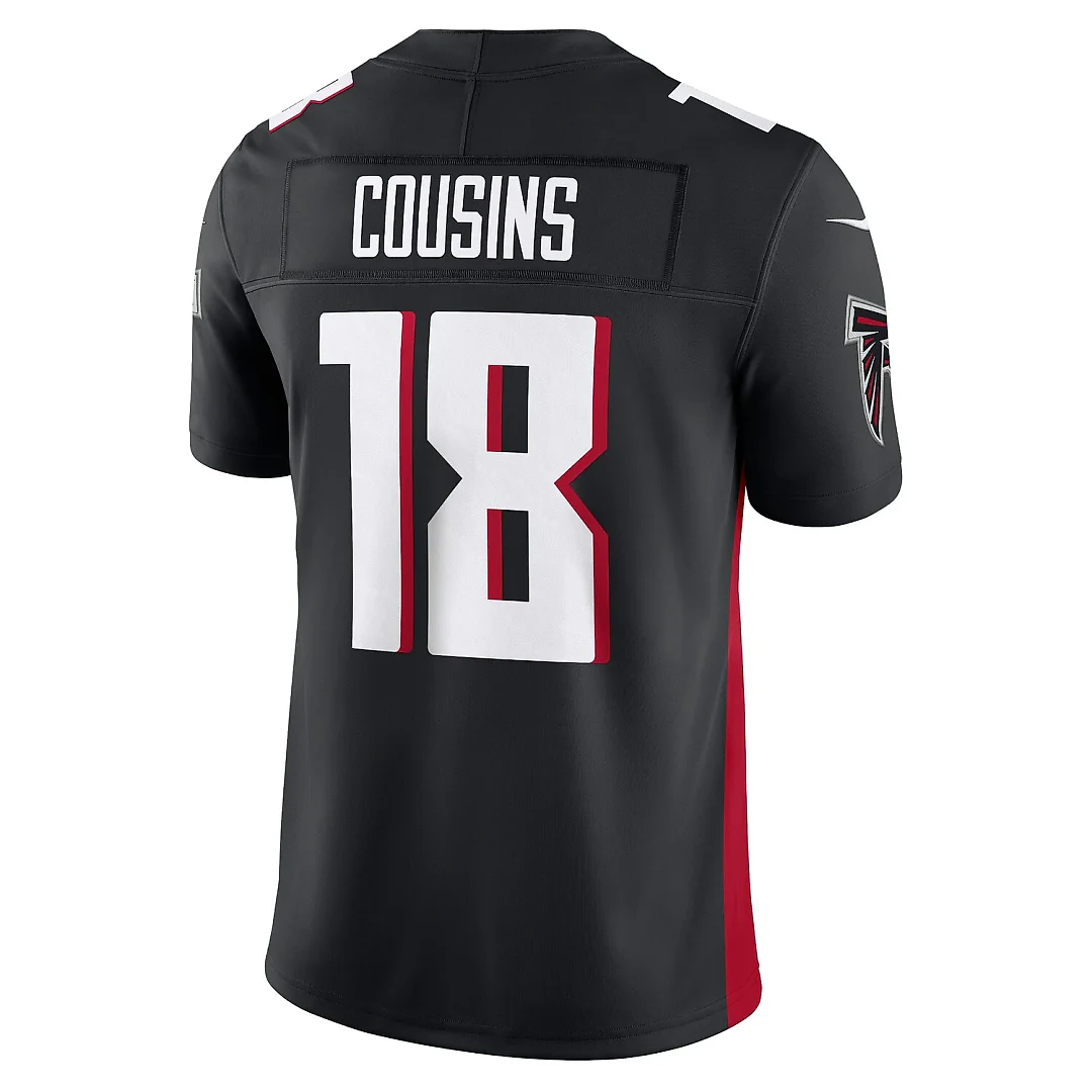 Zennovawear Kirk Cousins Atlanta Falcons Vapor FUSE. Limited Jersey - Black