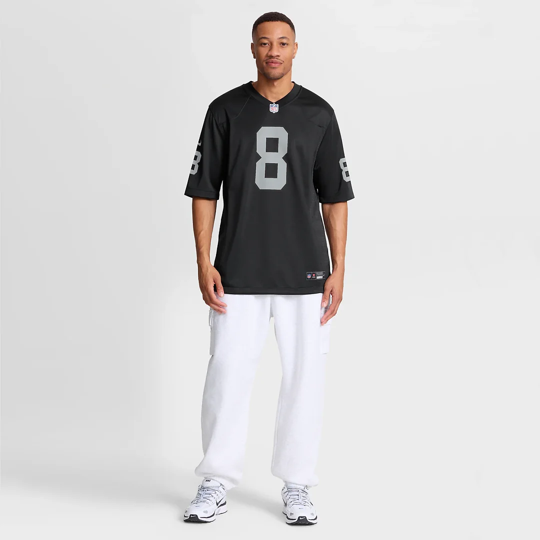 Zennovawear Kirk Cousins Las Vegas Raiders Team Game Jersey - Black