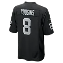 Zennovawear Kirk Cousins Las Vegas Raiders Team Game Jersey - Black