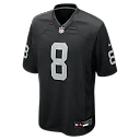 Zennovawear Kirk Cousins Las Vegas Raiders Team Game Jersey - Black