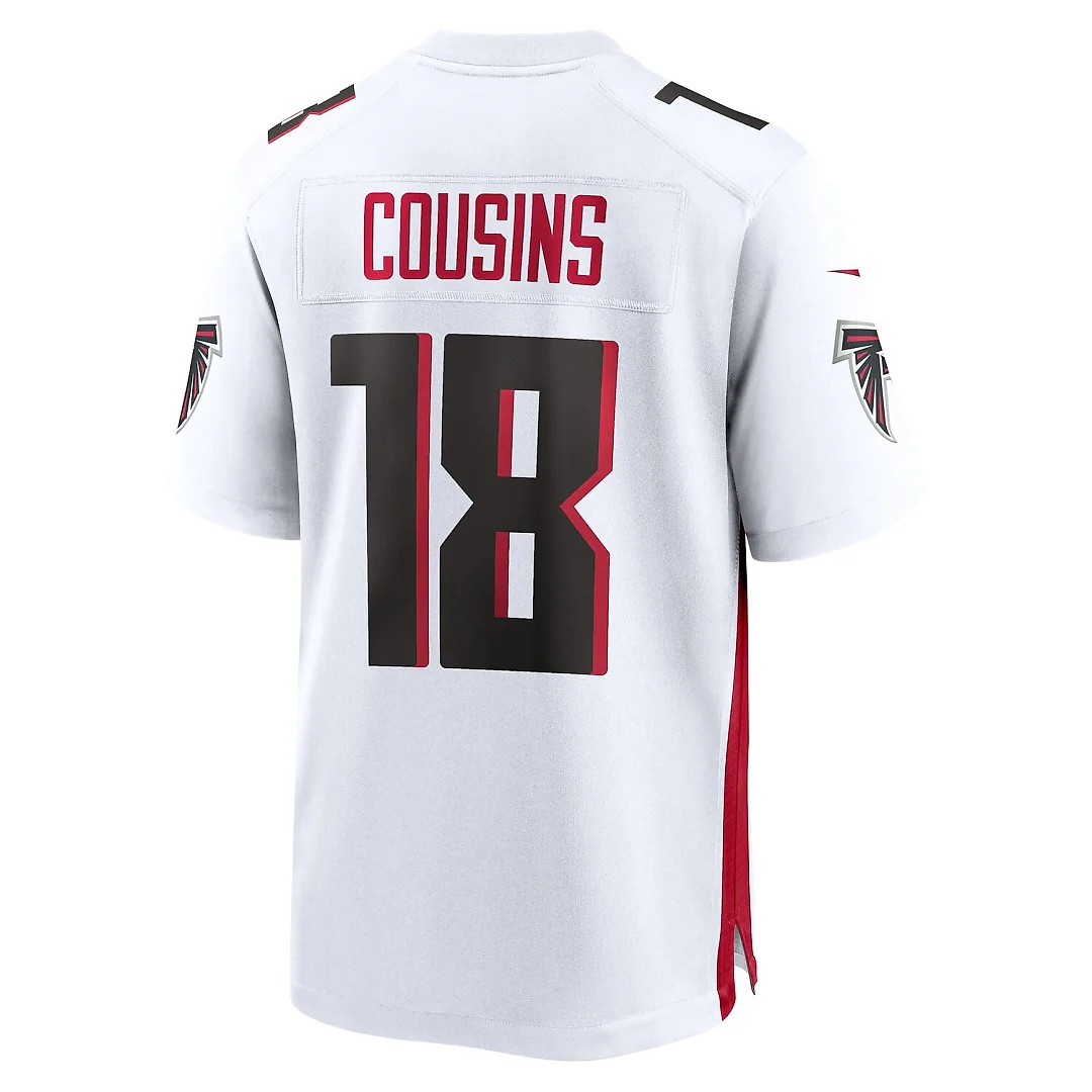 Zennovawear Kirk Cousins Atlanta Falcons Game Player Jersey - White