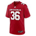Zennovawear Kitan Crawford Arizona Cardinals Team Game Jersey - Cardinal