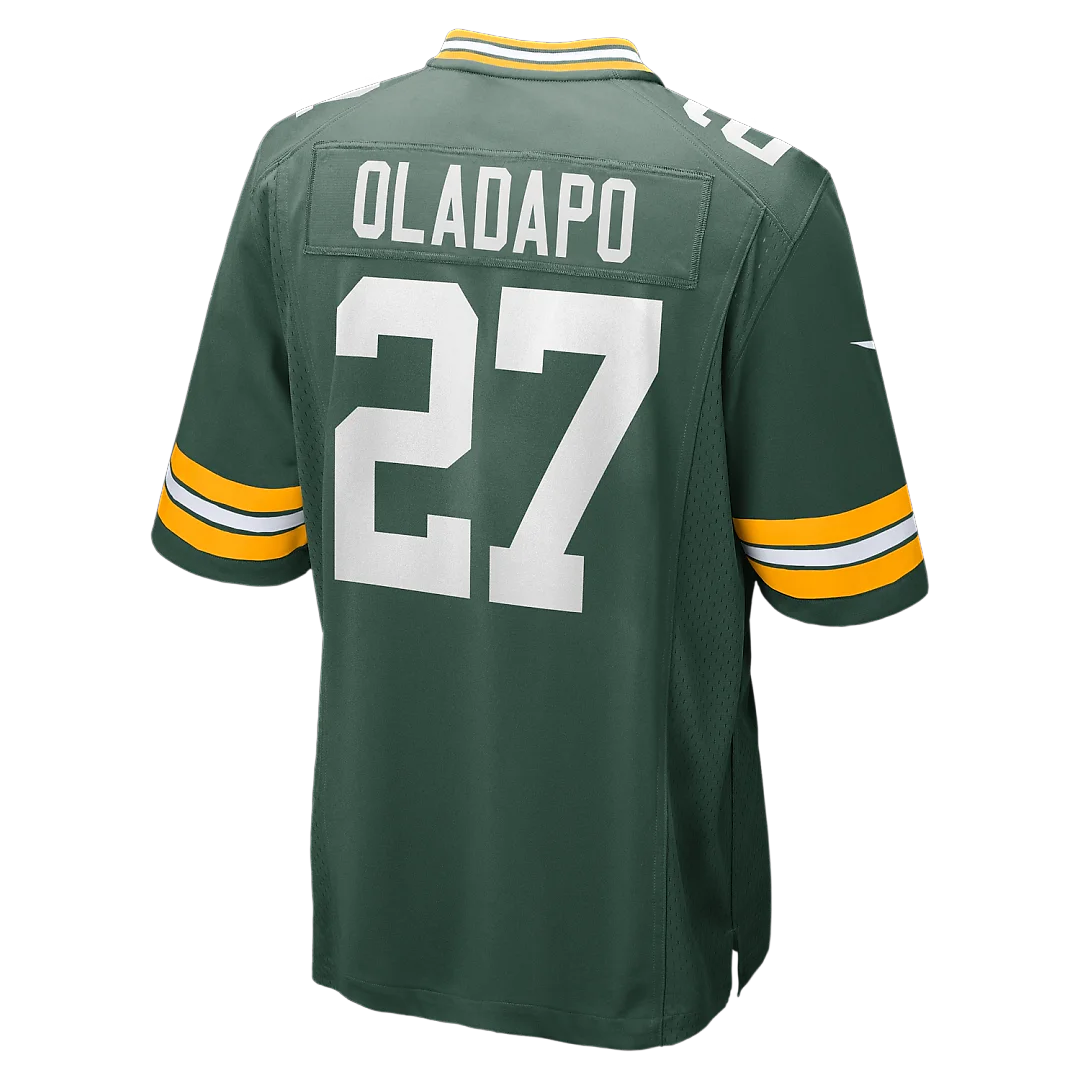 Zennovawear Kitan Oladapo Green Bay Packers Game Jersey - Green
