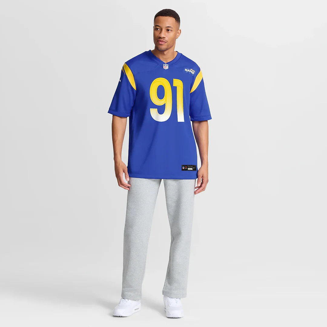 Zennovawear Kobie Turner Los Angeles Rams Home Game Jersey - Royal