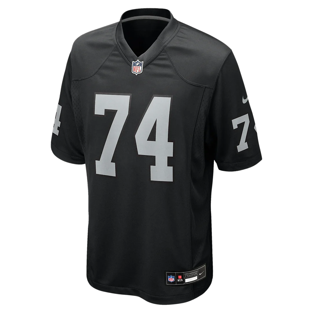 Zennovawear Kolton Miller Las Vegas Raiders Game Jersey - Black