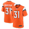 Zennovawear Kris Abrams-Draine Denver Broncos Team Game Jersey - Orange