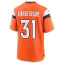 Zennovawear Kris Abrams-Draine Denver Broncos Team Game Jersey - Orange