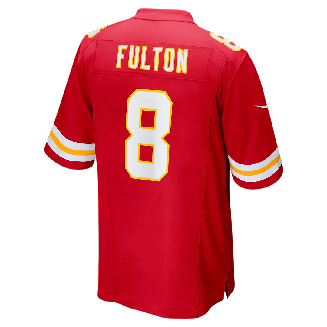 Zennovawear Kristian Fulton Kansas City Chiefs Team Game Jersey - Red