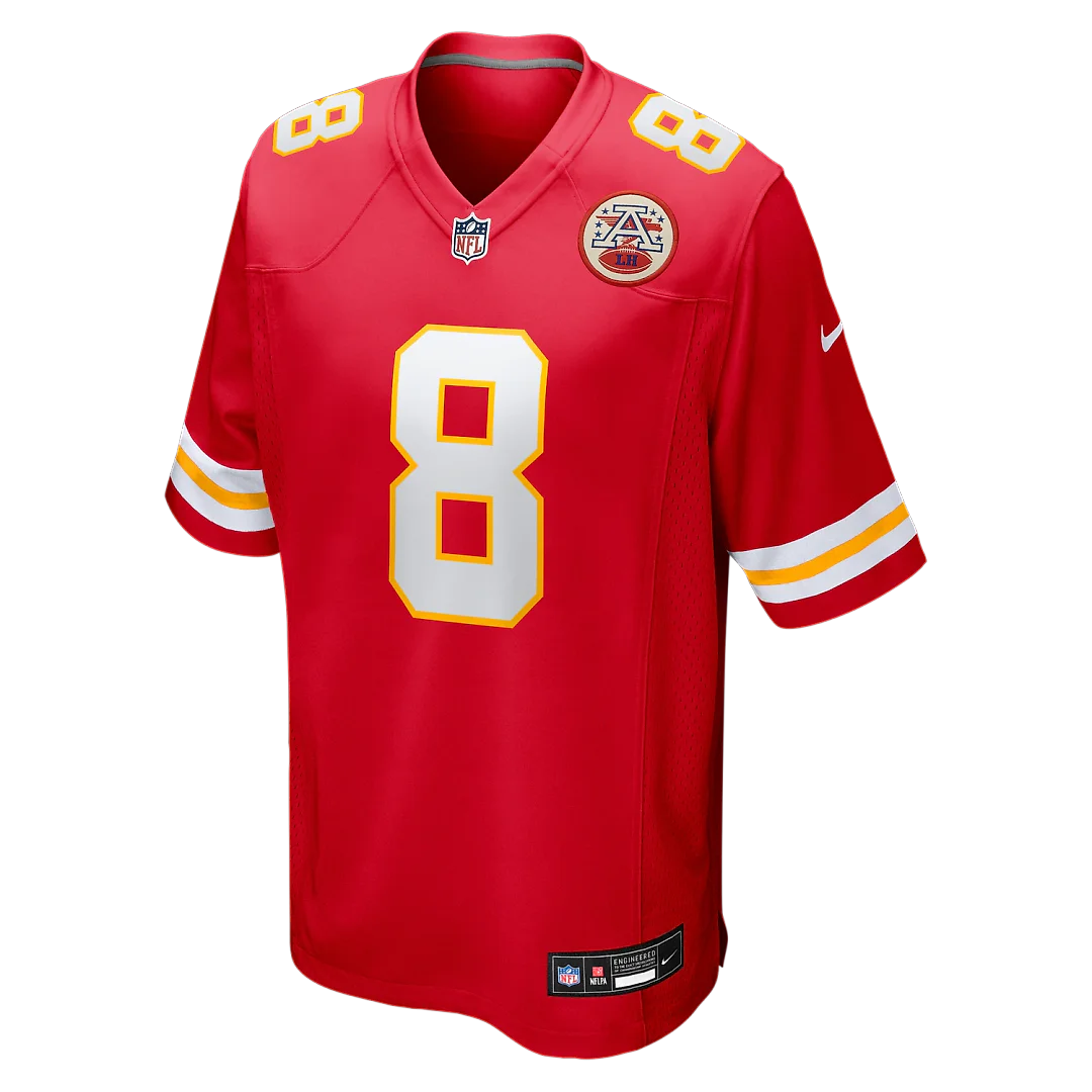Zennovawear Kristian Fulton Kansas City Chiefs Team Game Jersey - Red