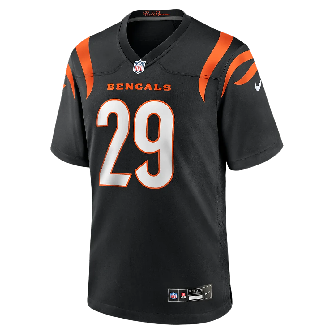 Zennovawear Kyle Dugger Cincinnati Bengals Team Game Jersey - Black