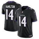 Zennovawear Kyle Hamilton Baltimore Ravens Alternate Vapor FUSE. Stitched Limited Jersey - Black